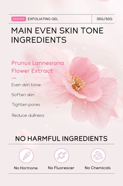 Exfoliating Facial Scrub Peeling Gel