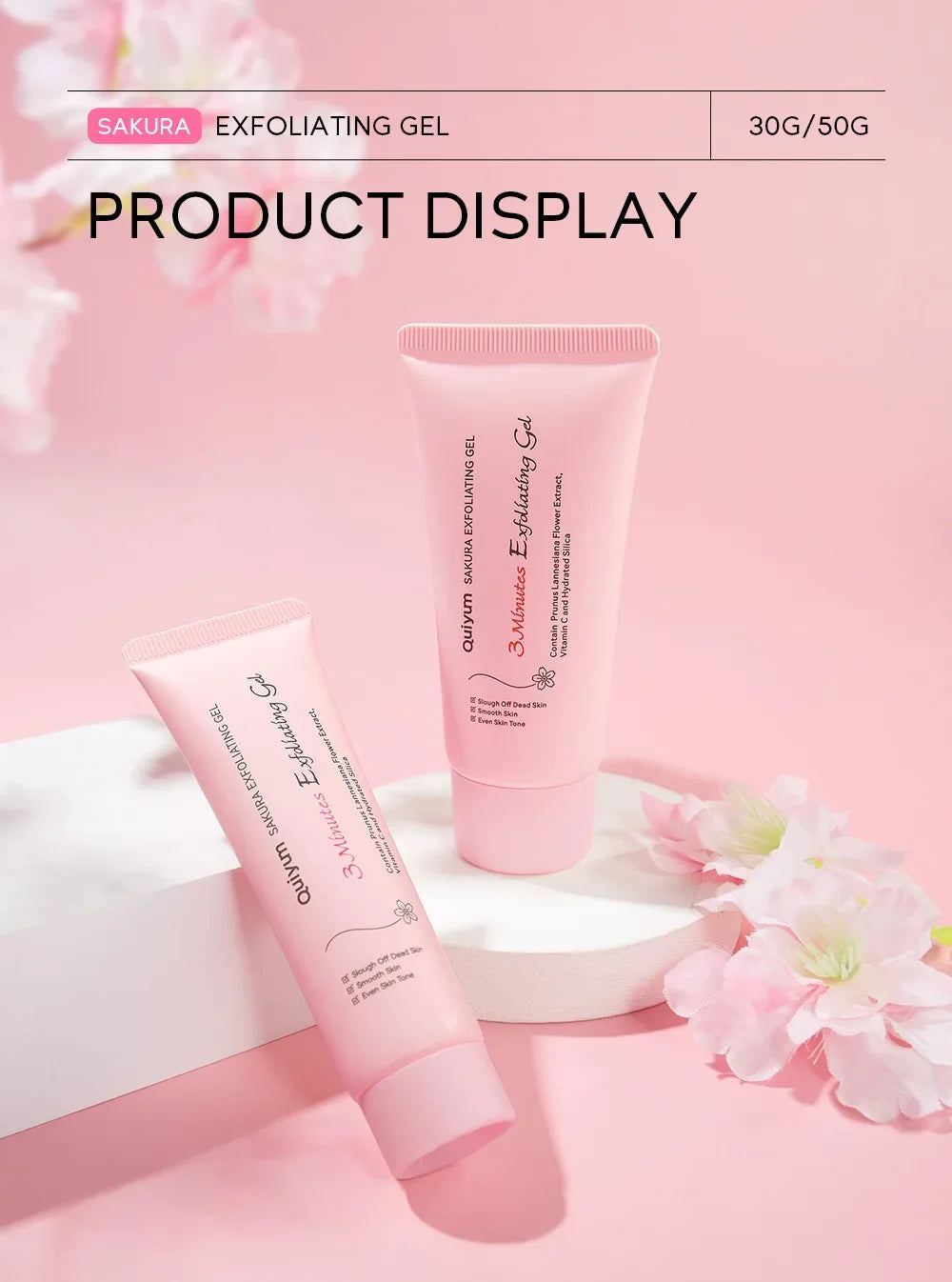 Exfoliating Facial Scrub Peeling Gel