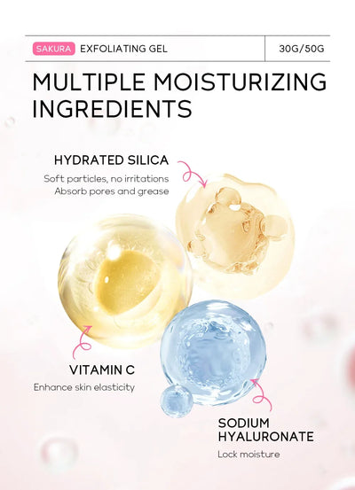 Exfoliating Facial Scrub Peeling Gel